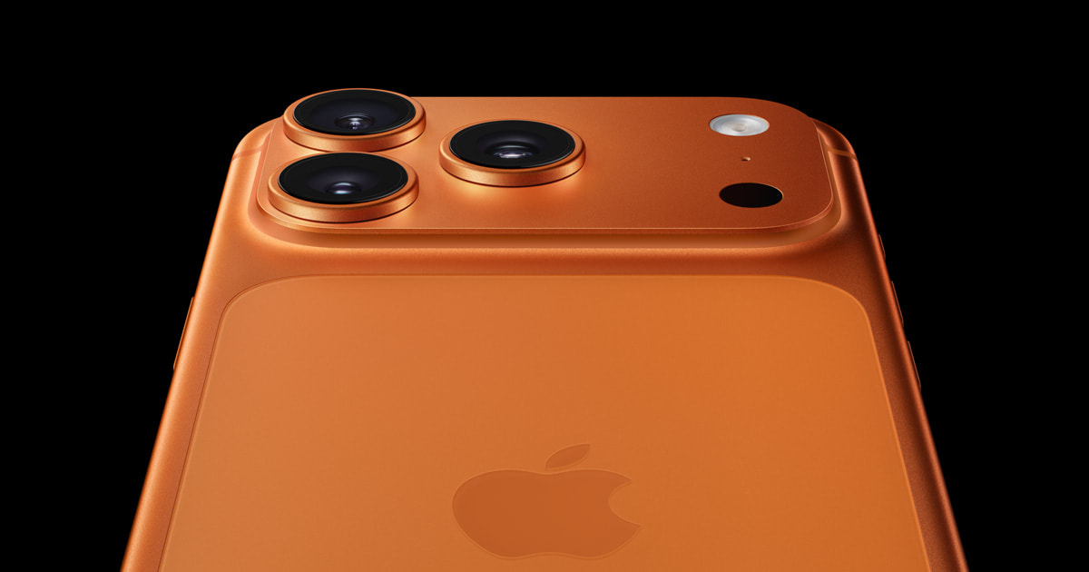 iPhone 17 Pro camera module close-up
